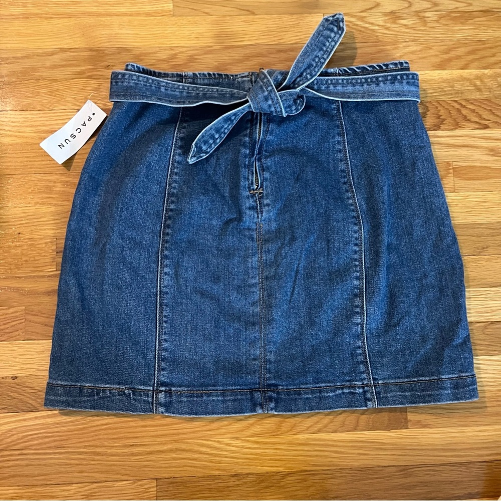 PacSun Denim Skirt - Blue